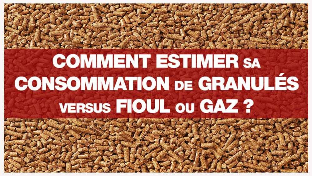 Chaudière à granulés : comment estimer sa consommation de granulés par rapport à sa consommation de fioul ou de gaz ?