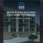 Chantier logements collectifs Tain-l'Hermitage Doux Passant CVC Plomberie Dauphinoise de Chauffage.